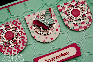 Hearts a Flutter Card Making Class Card by Stampin' Up! Demonstrator Bekka Prideaux - if you can get to one of her classes you will have a lot of fun!
