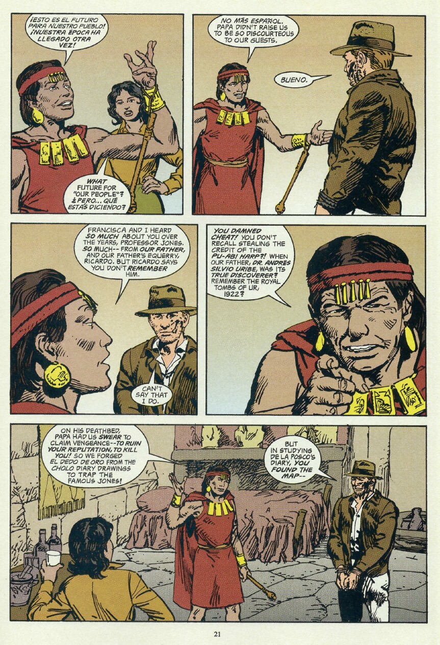 Read online Indiana Jones and the Arms of Gold comic -  Issue #3 - 23