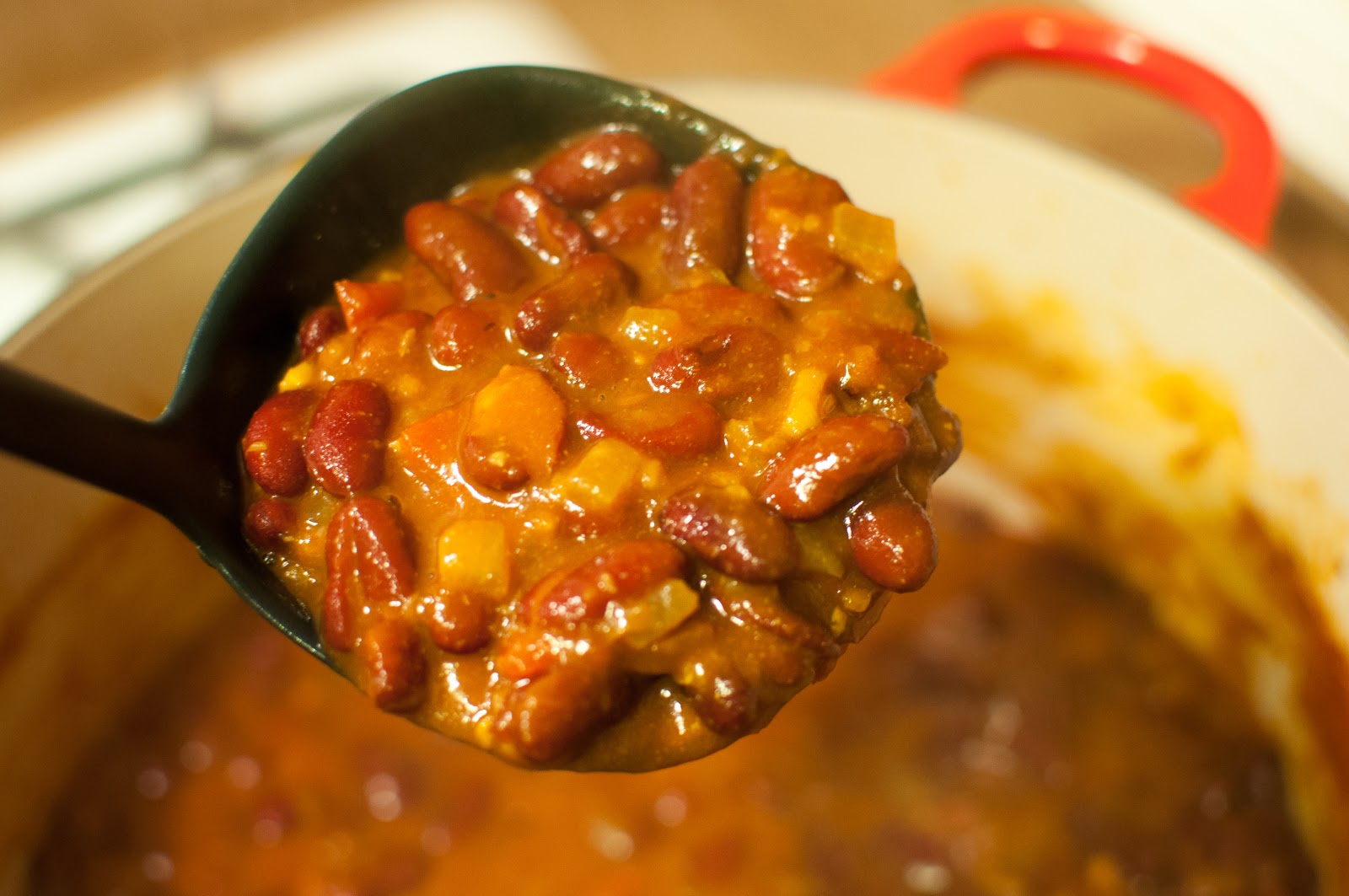 not quite gourmet Red Bean Curry (Rajma)