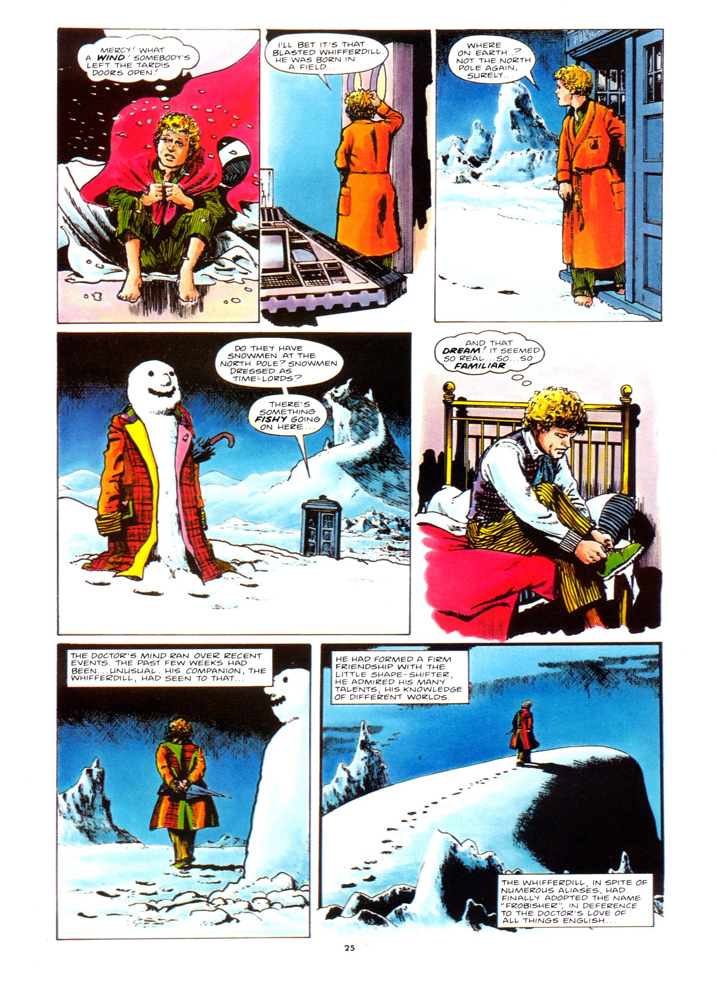 Read online Marvel Graphic Novel comic -  Issue #1 Doctor Who - Voyager - 8