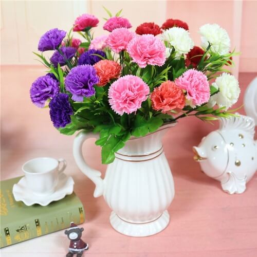 Bunga Plastik / Bunga Artificial Carnation (Seri D13) - Florist Corner