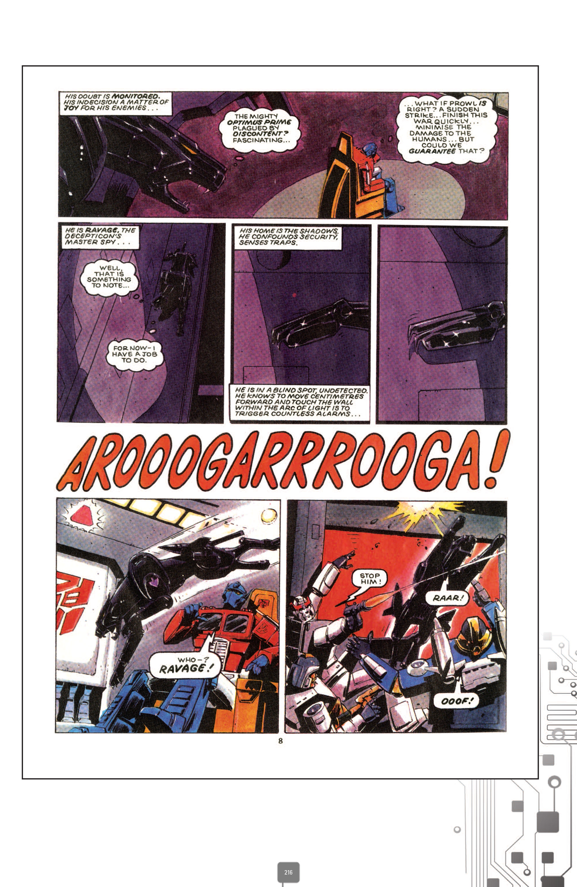 Read online The Transformers Classics UK comic -  Issue # TPB 1 - 217