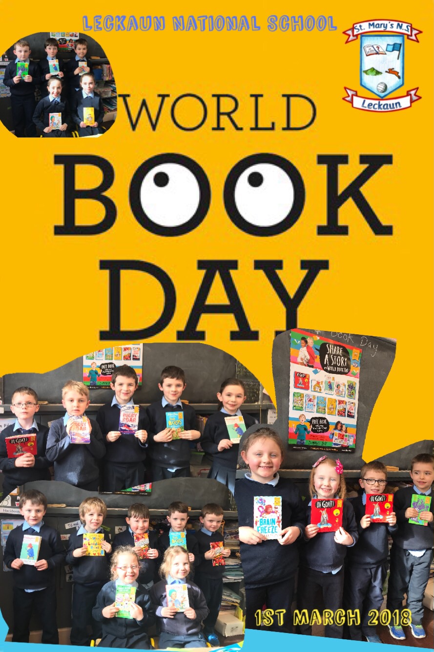 Leckaun National School: World Book Week 2018