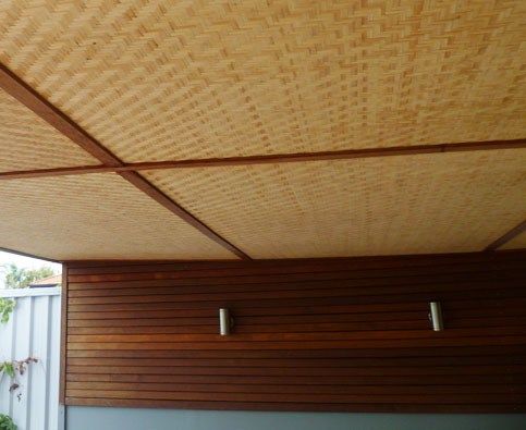 60 Desain Plafon Bambu Sederhana Berkonsep Modern 