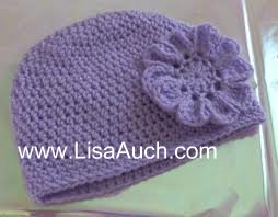 Baby Crochet Hat Patterns (0-3mnths, 3-6month sizes) 