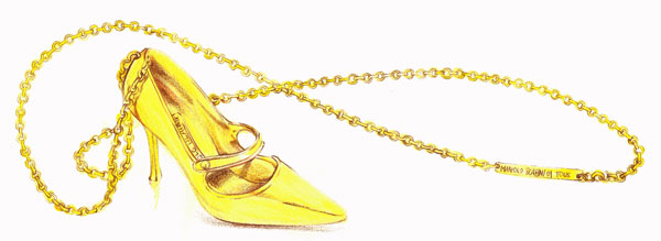 Manolo Blahnik Gold Wedding Shoes Manolo Blahnik Gold Wedding Shoes