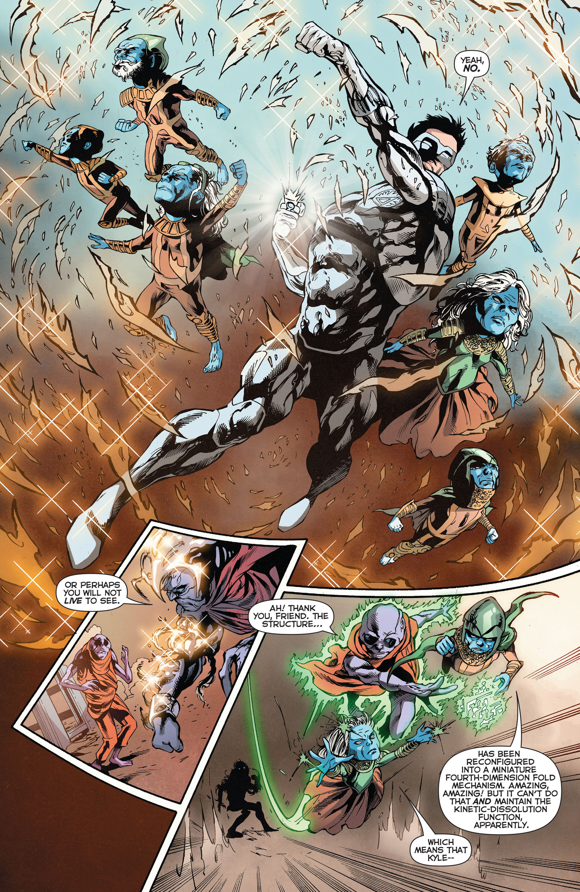 Read online Green Lantern: New Guardians comic -  Issue #26 - 8