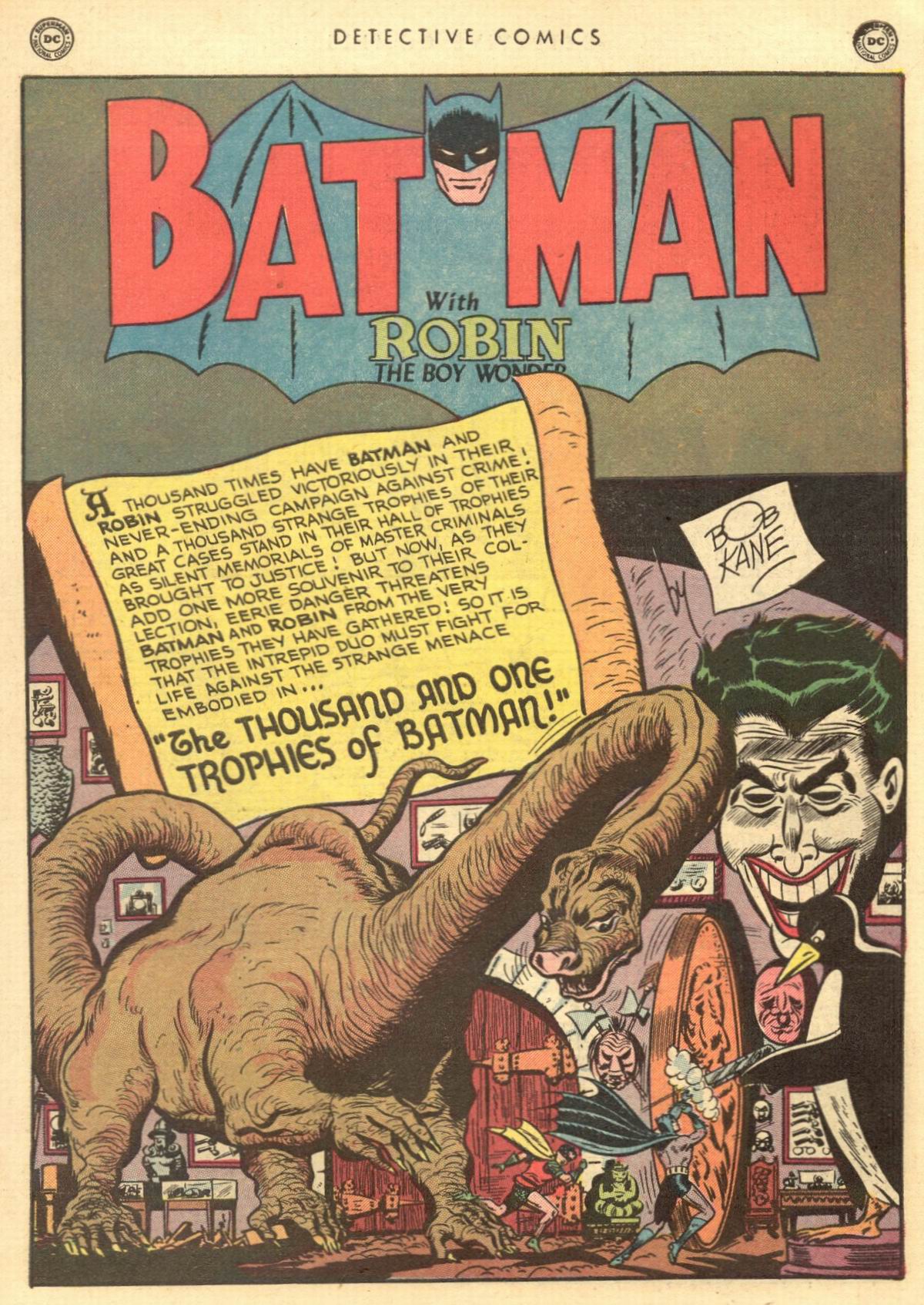 Detective Comics (1937) 158 Page 1