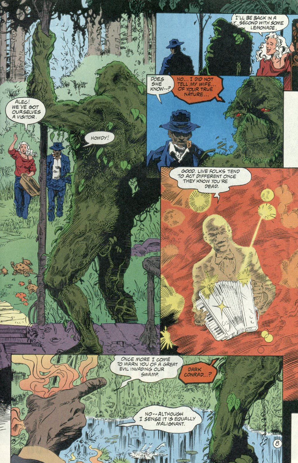 Swamp Thing (1982) Issue #125 #133 - English 9