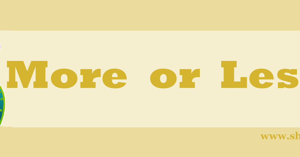 More or Less - Fun Kids Activities - Short Stories for Kids