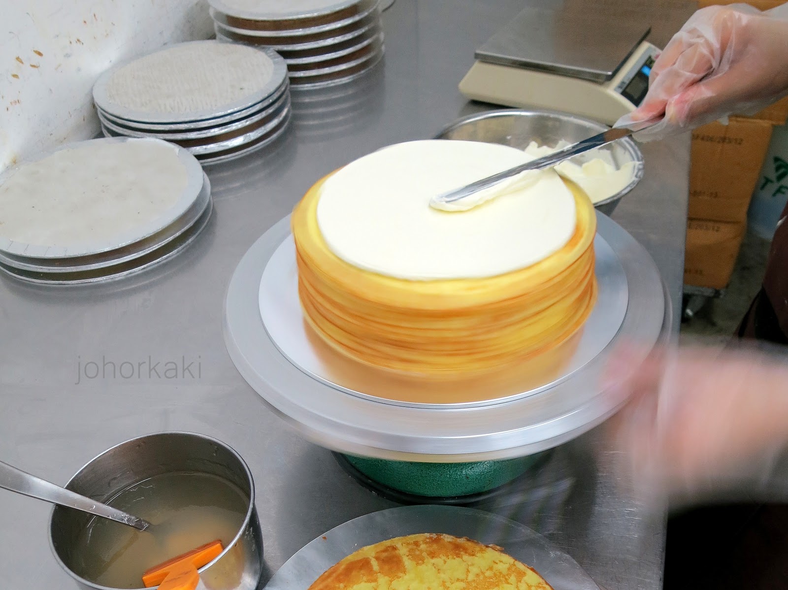 Mille Crepe Cakes at Moonlight Cake House in Johor Bahru Tony Johor