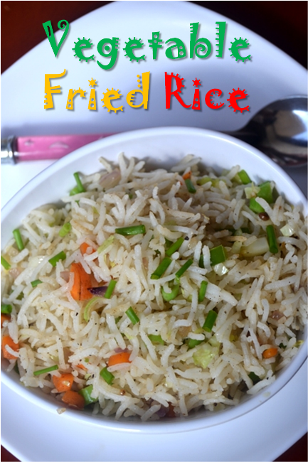 Vaniensamayalarai: Veg Fried Rice / Indian Style Fried Rice
