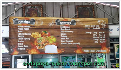 antara menu yang ada...