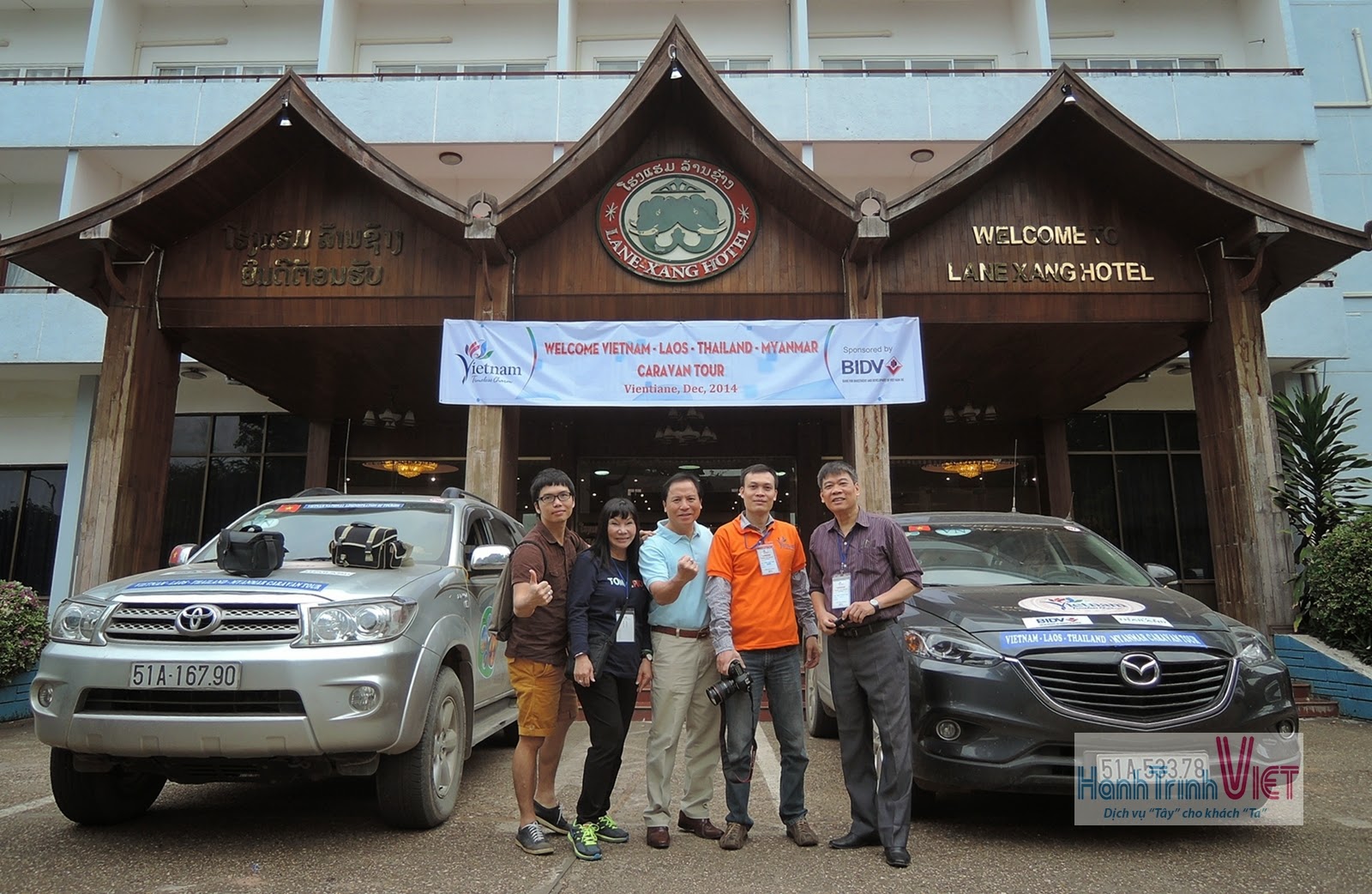 Khảo sát tour Caravan Vietnam - Lao - Thai - Myanmar 2014