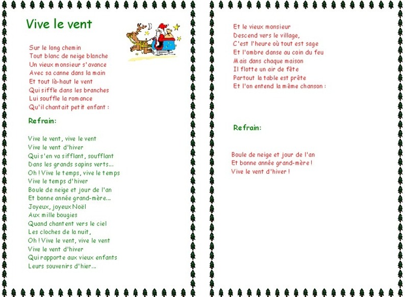 Love for languages Vive le vent!