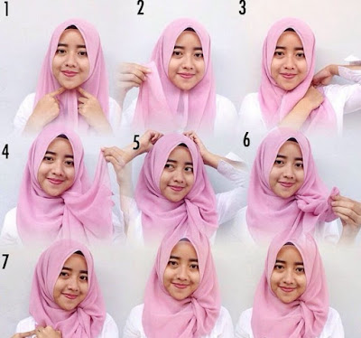 tutorial hijab wisuda segi empat satu warna tutorial hijab wisuda segi empat satu warna