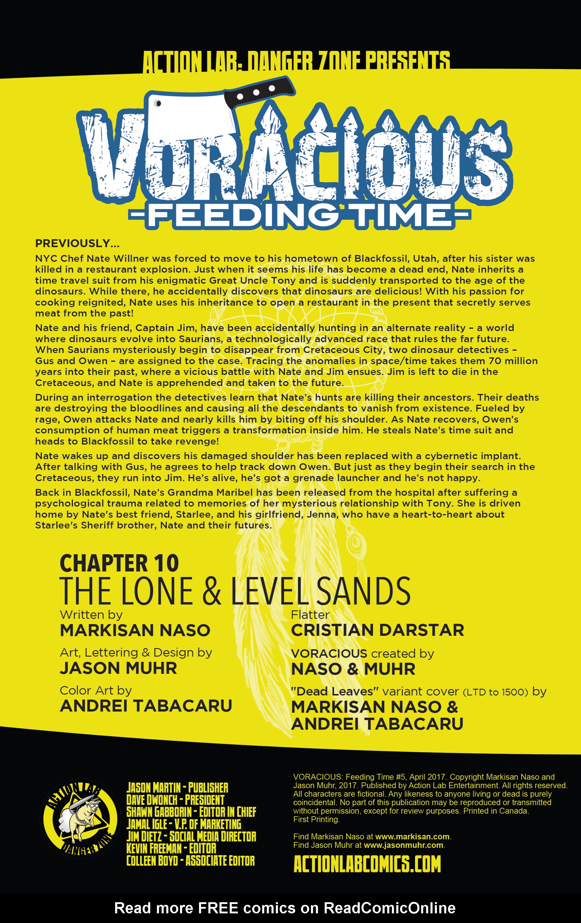 Read online Voracious: Feeding Time comic -  Issue #5 - 2