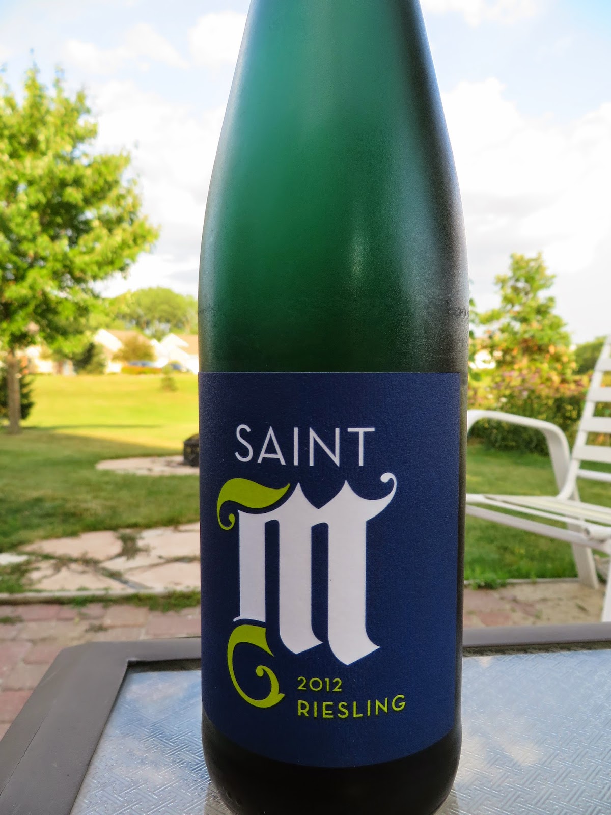 Wine WOWS! from Sue: Saint M Riesling on The Best Patio Weekend