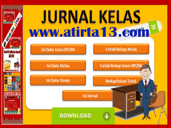 Aplikasi Jurnal Kelas Versi 2 Format Excel Persiapan Semester 2 Tahun
2017