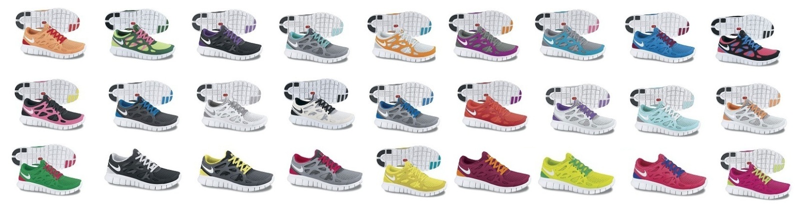 nike free 5.0 rainbow