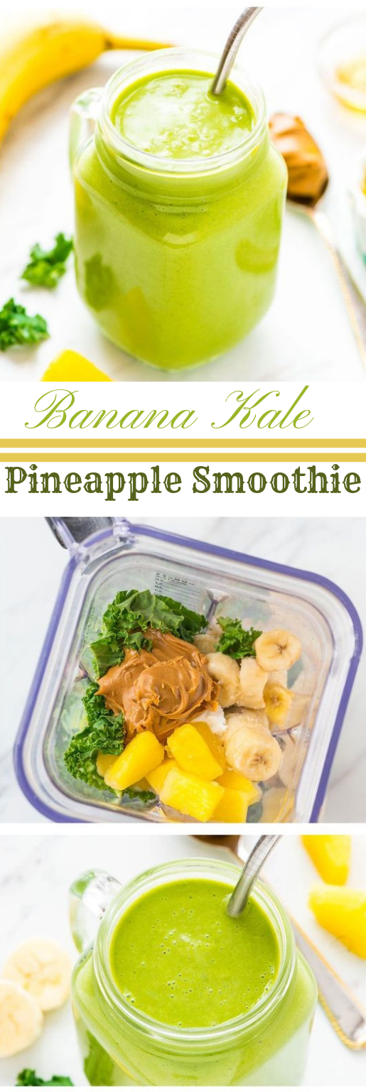Kale Pineapple Healthy Breakfast Smoothie drink smoothie