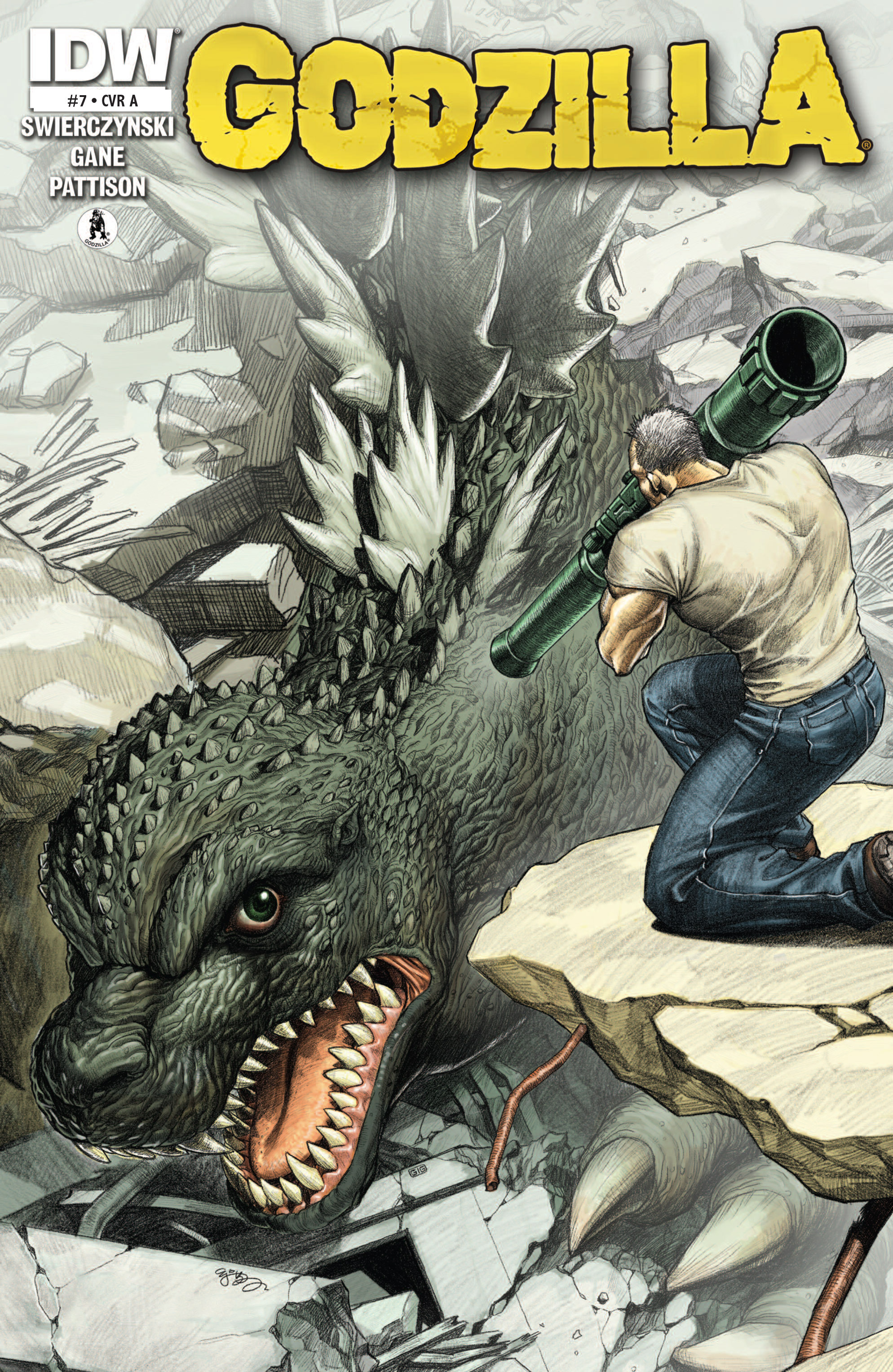Read online Godzilla (2012) comic -  Issue #7 - 1