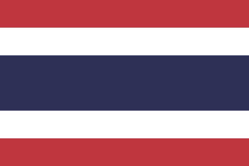 Bendera Thailand 3 Warna | Sejarah Indonesia: Peta Dunia | 204 Maps of