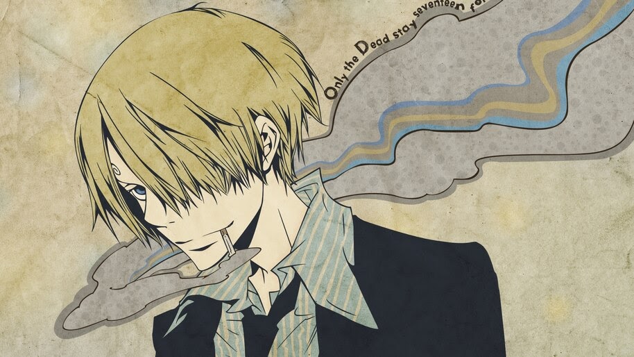 Sanji, Smoking, One Piece, 4K, #6.131