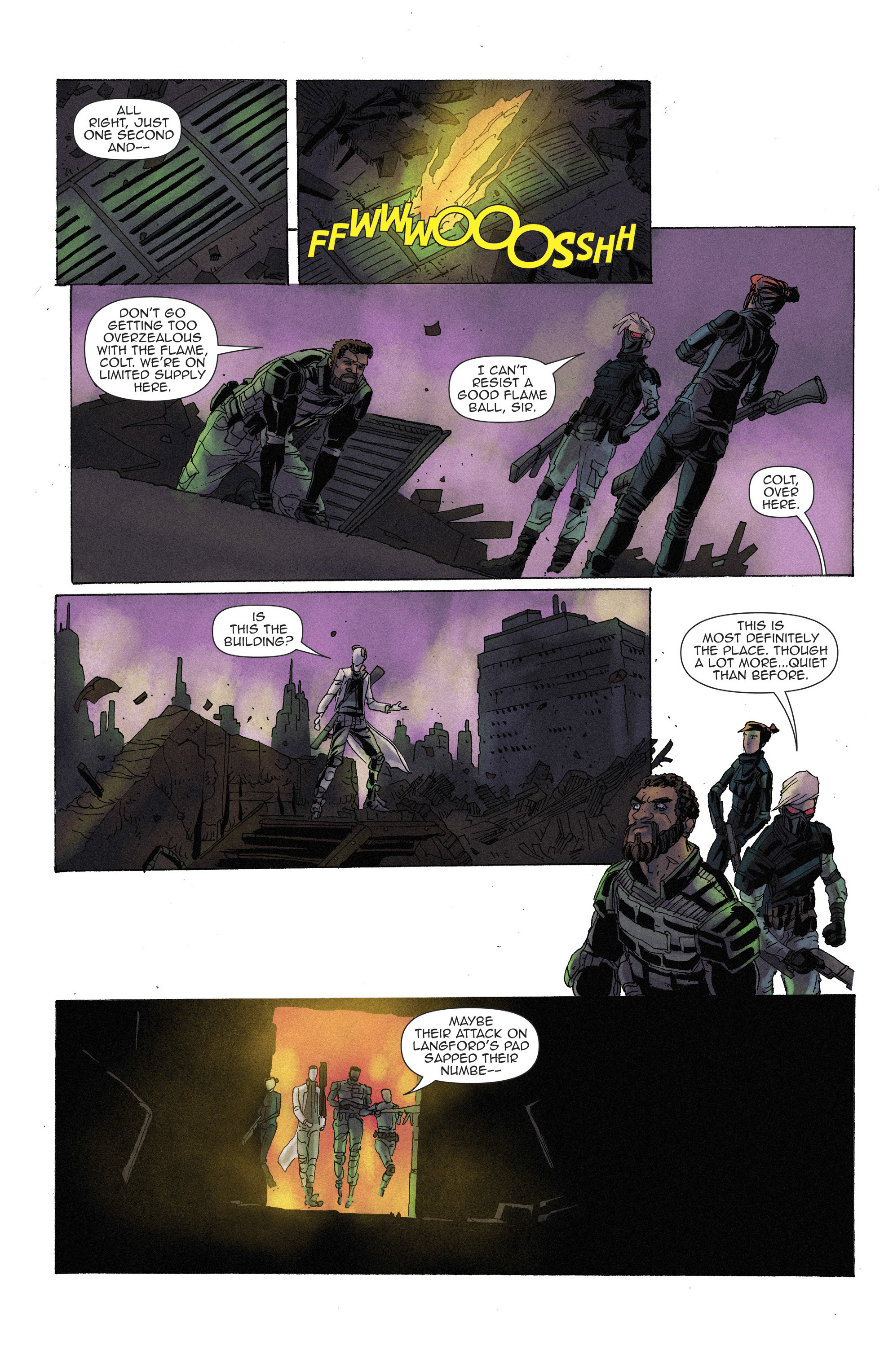 Read online Roche Limit: Clandestiny comic -  Issue #4 - 14