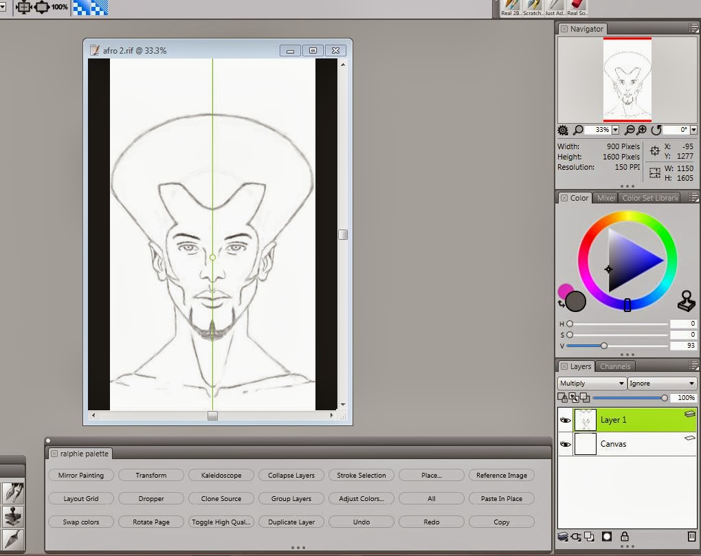 Passion for Art The mirror tool found in Painter 12 and X3 is a great