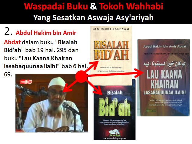 Buku dan Tokoh Wahabi Ini Sesatkan Aqidah Ahlussunnah Asy 