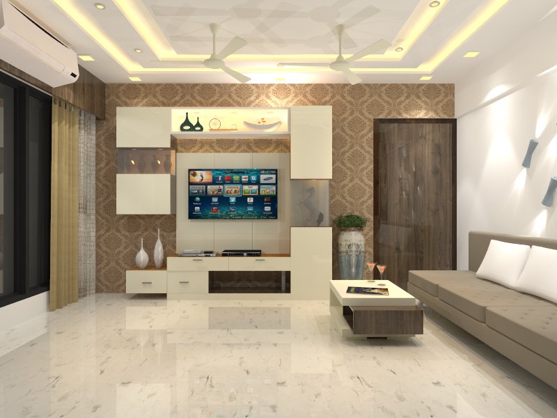 Kumar Interior Thane 1 Bhk Flat Interior Design Cost