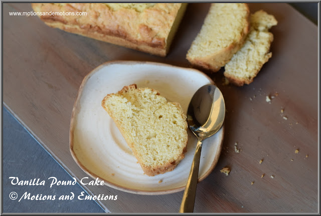 Vanilla Pound Cake