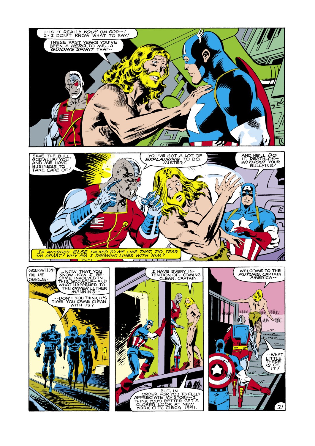 Read online Captain America (1968) comic - Issue #287 - 22