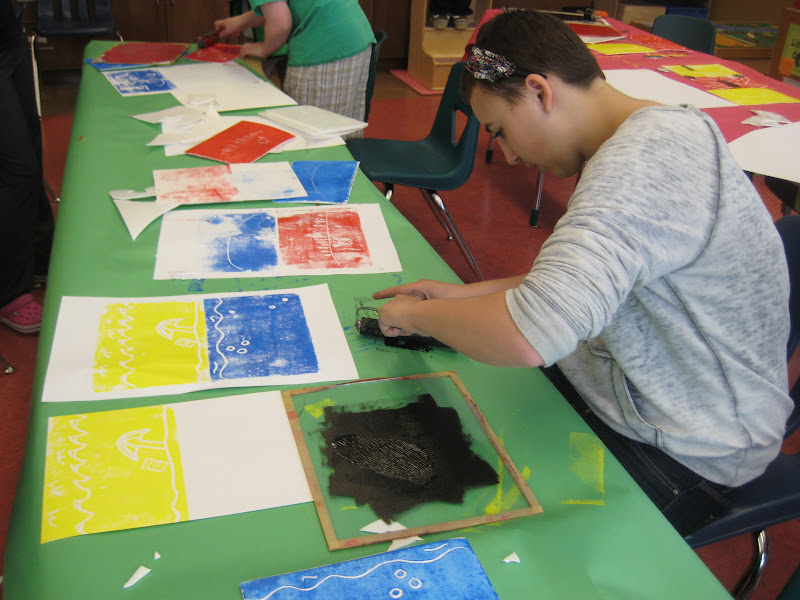 Ms. Liebel's Classroom Scratch Foam Art
