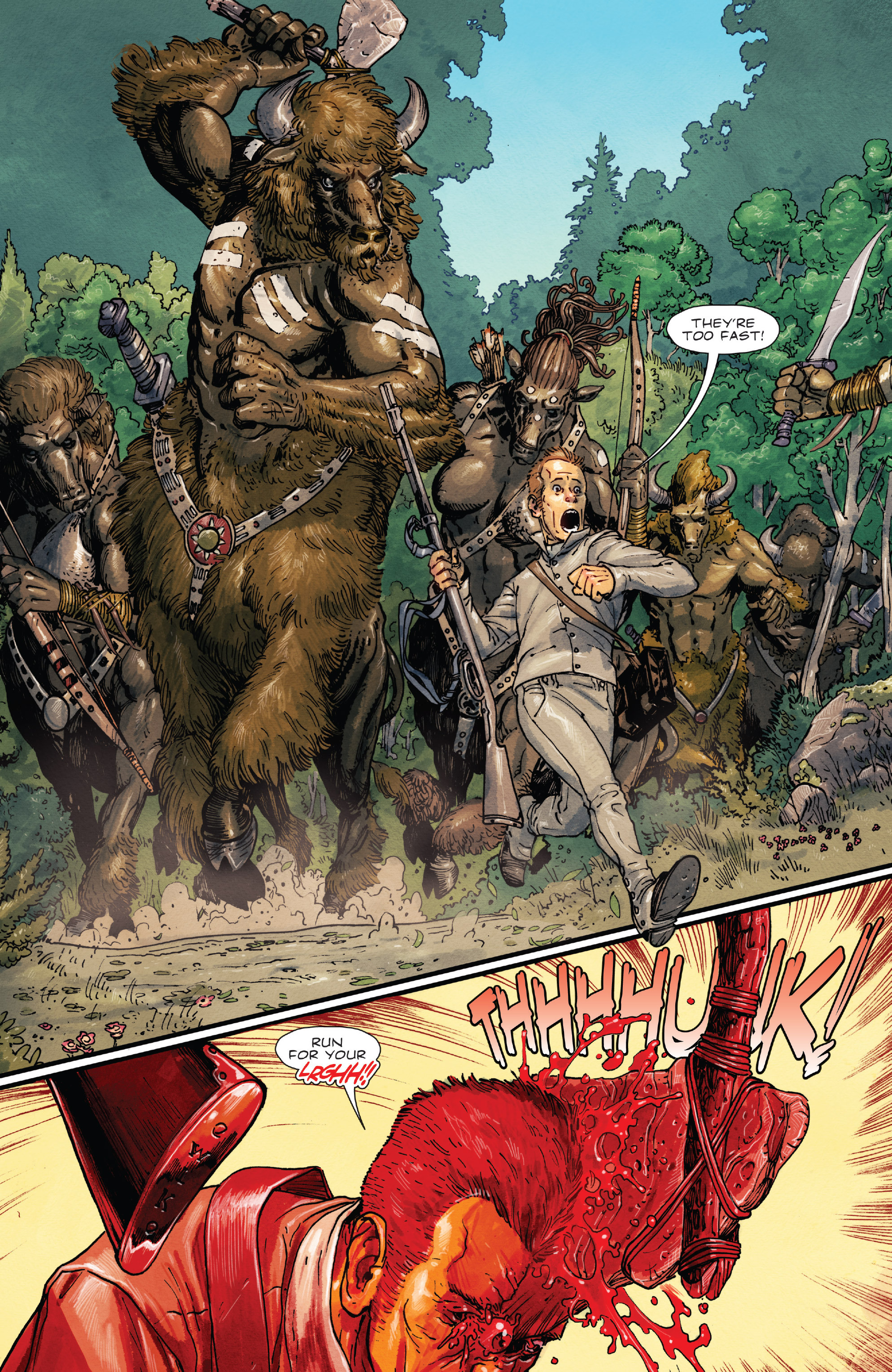 Read online Manifest Destiny comic -  Issue #2 - 14