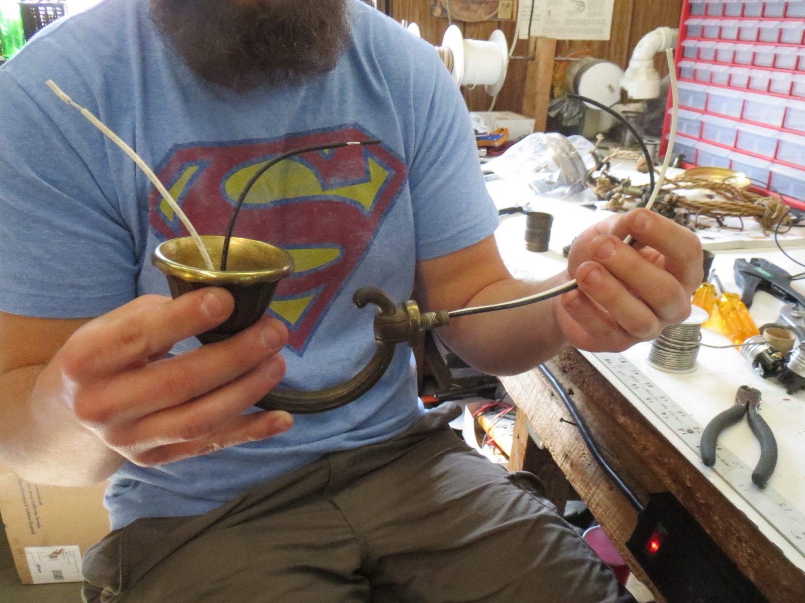 Lamp Parts and Repair Lamp Doctor How to Wire/Rewire Chandelier Arms