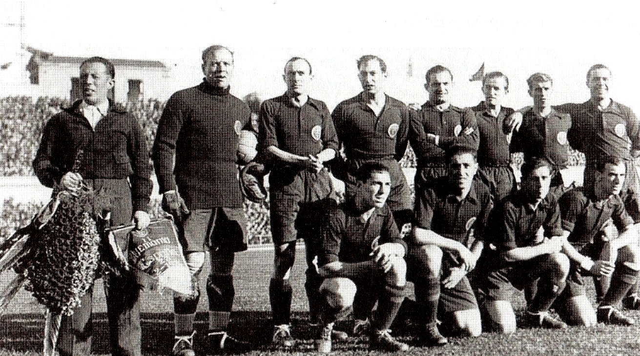 SELECCIÓN DE ESPAÑA en la temporada 193536