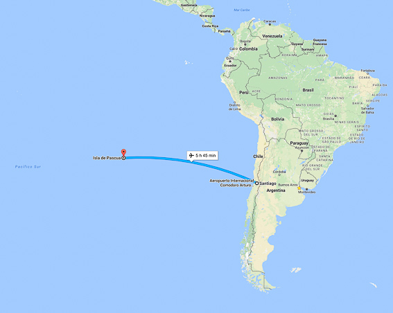 Map Of Easter Island Location Map Of Easter Island Location