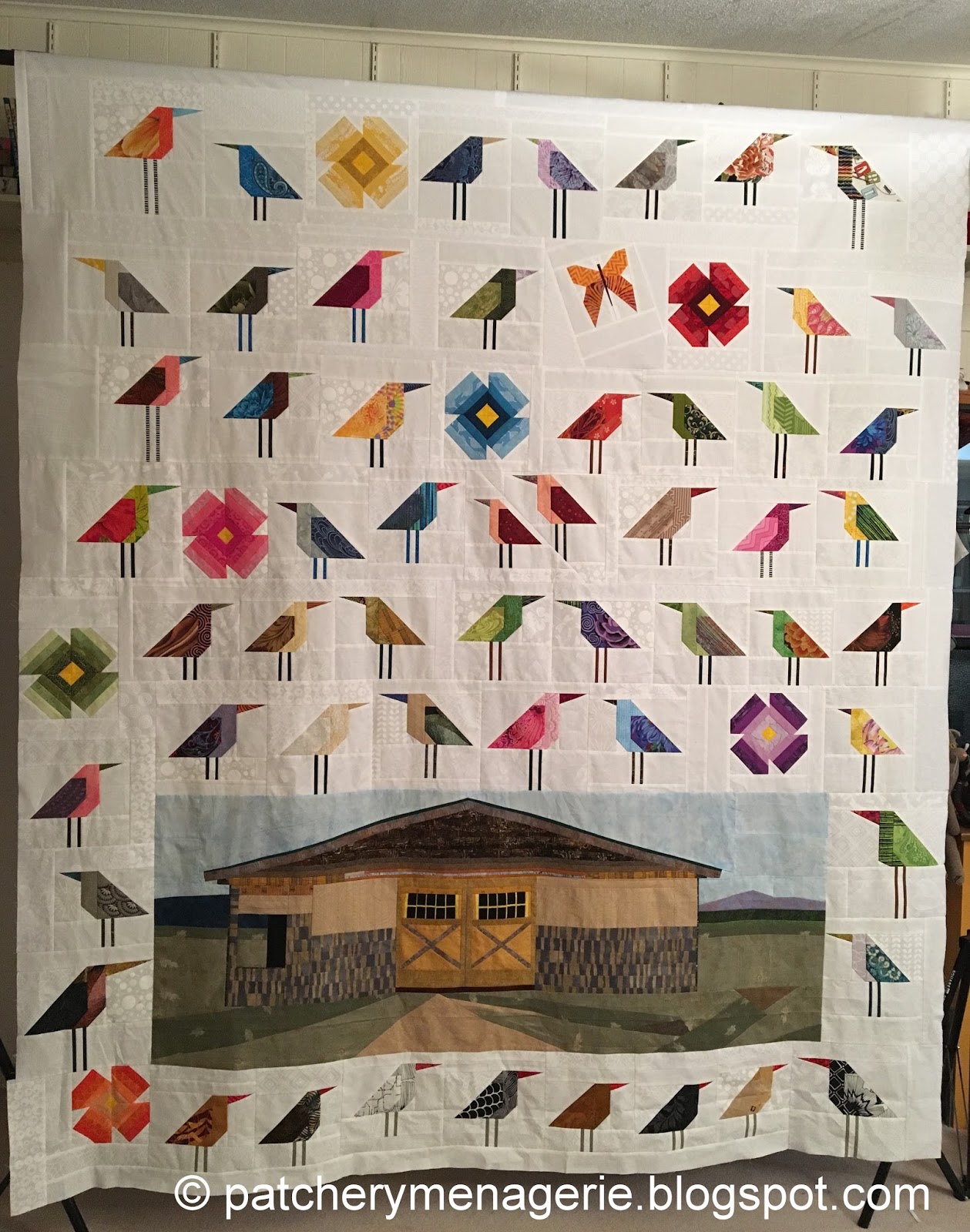 The Patchery Menagerie The Colorado Quilt Flimsy is Complete!