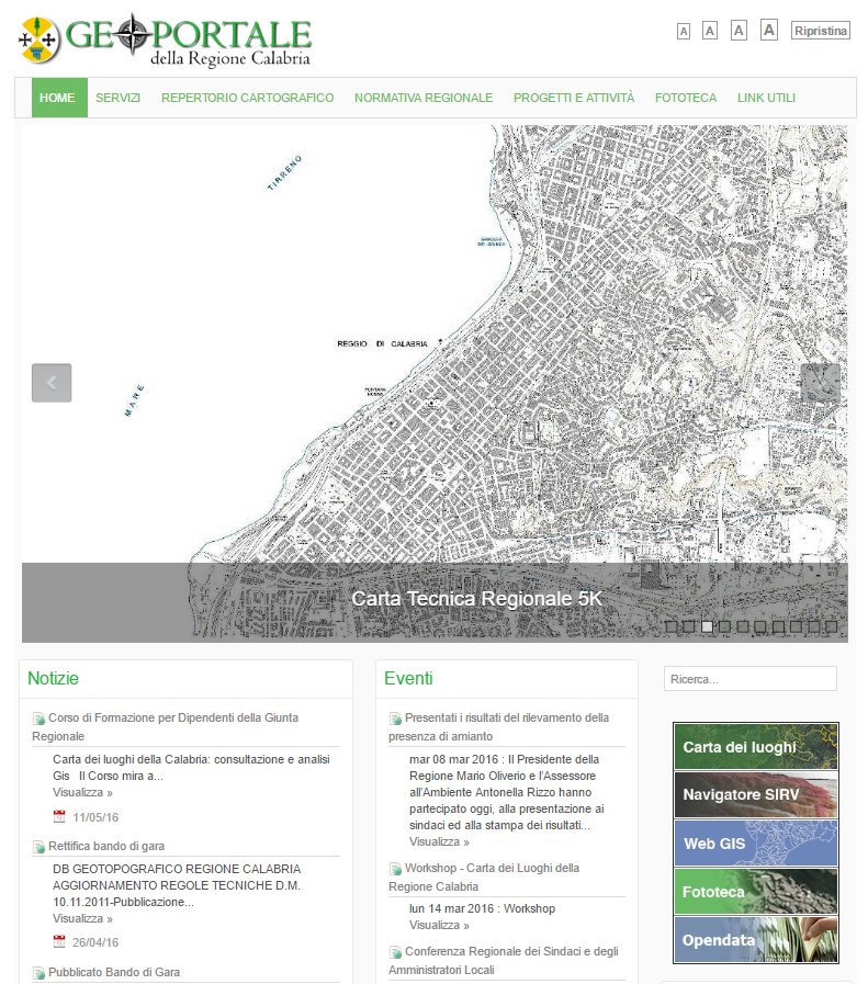 DTM PORTALE CARTOGRAFICO SCARICARE
