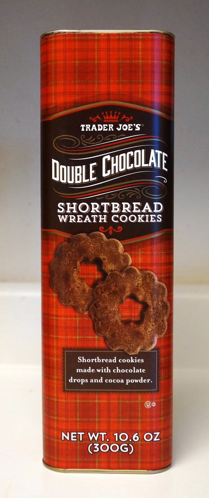 Exploring Trader Joe's Trader Joe's Double Chocolate Shortbread Wreath