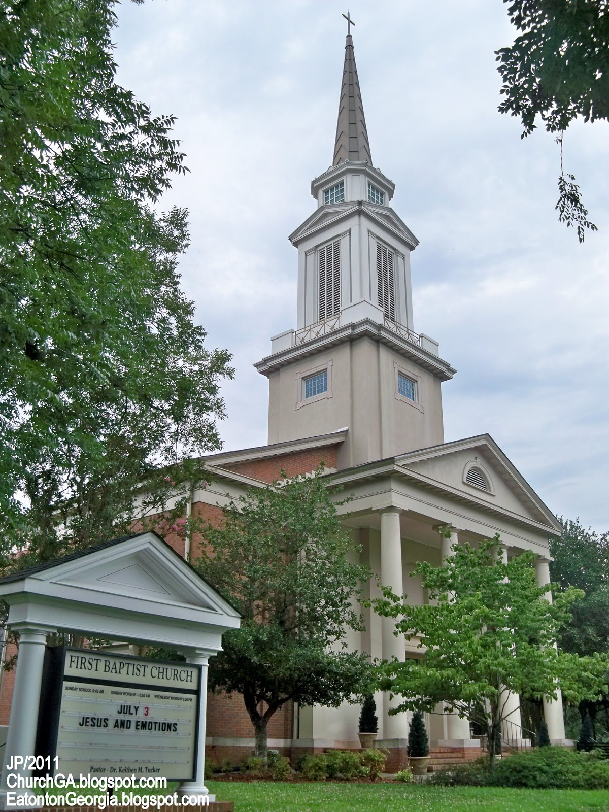 GA.FL.AL.Church First Baptist United Methodist Jehovah Catholic