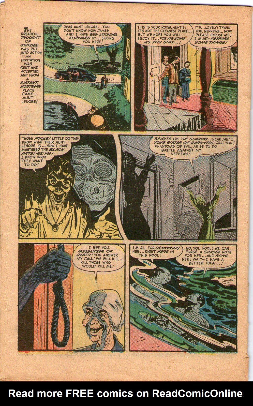 Read online Chamber of Chills (1951) comic -  Issue #24 - 6