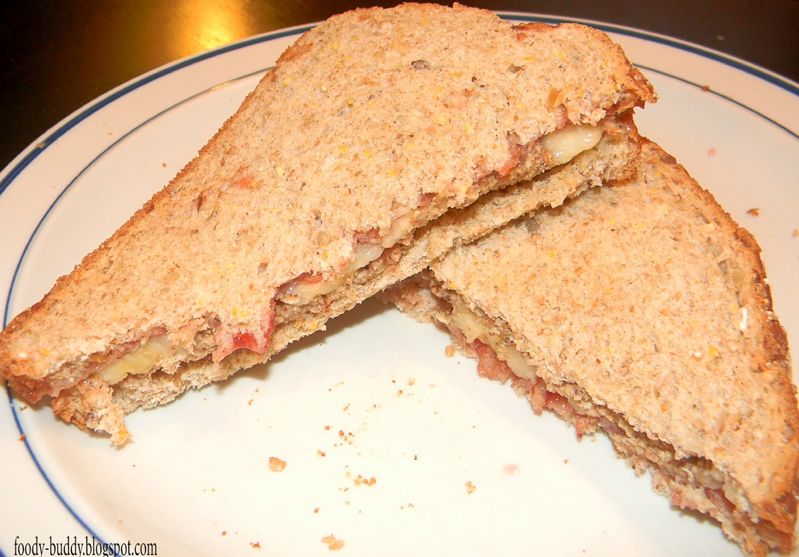 Foody Buddy Almond Butter Jelly Sandwich