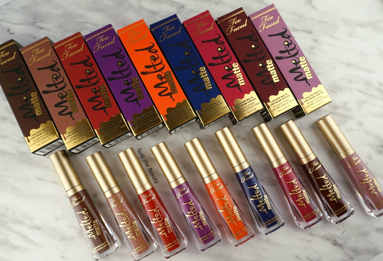 Too Faced Melted Matte Liquified Matte Long Wear Lipstick – Review, Swatches, and Looks