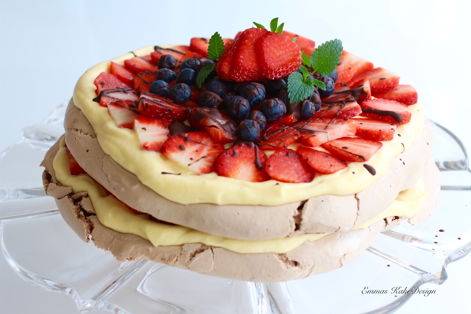 Hvordan Å Lage Pavlova Med Eggekrem