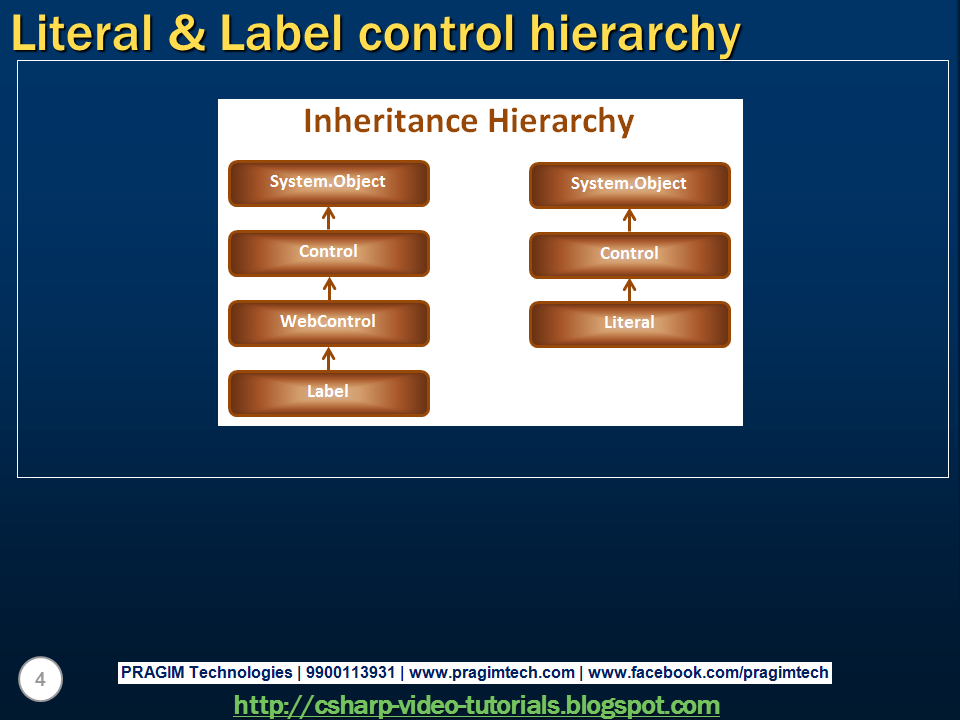 Sql server, and c video tutorial Part 41 Literal Control in
