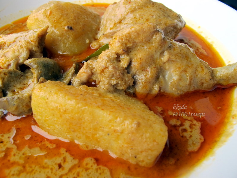Koleksi 1001 Resepi: thai chicken red curry versi kkida