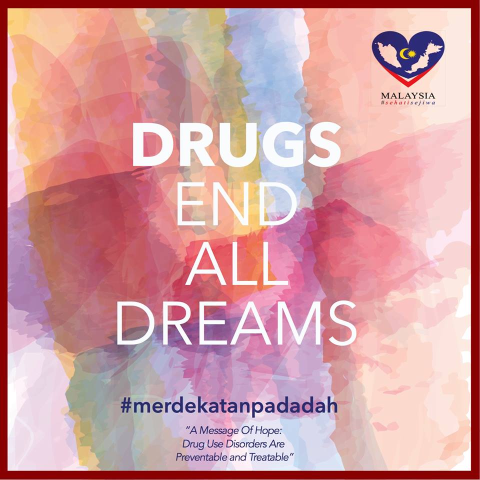 think health, not drugs ‎merdekatanpadadah‬ Drugs End All Dreams